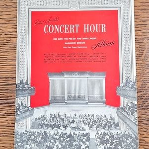 Ethel Smith's Concert Hour organ music, vintage, 1950